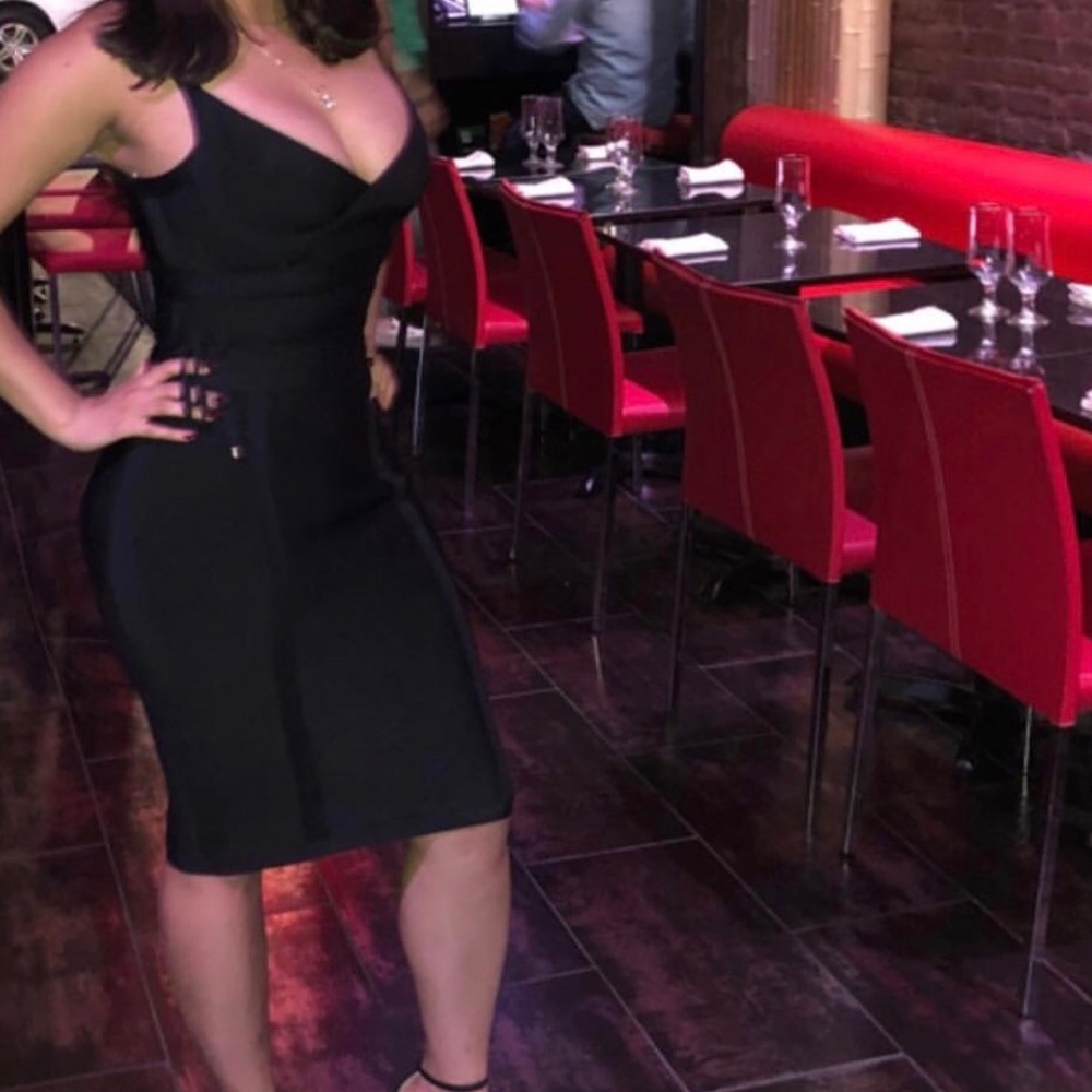 Belice House of CB Gorgeous Black Dress